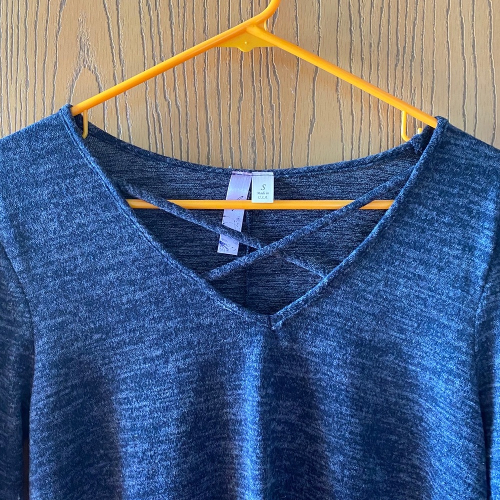 Blue Sweater Dress